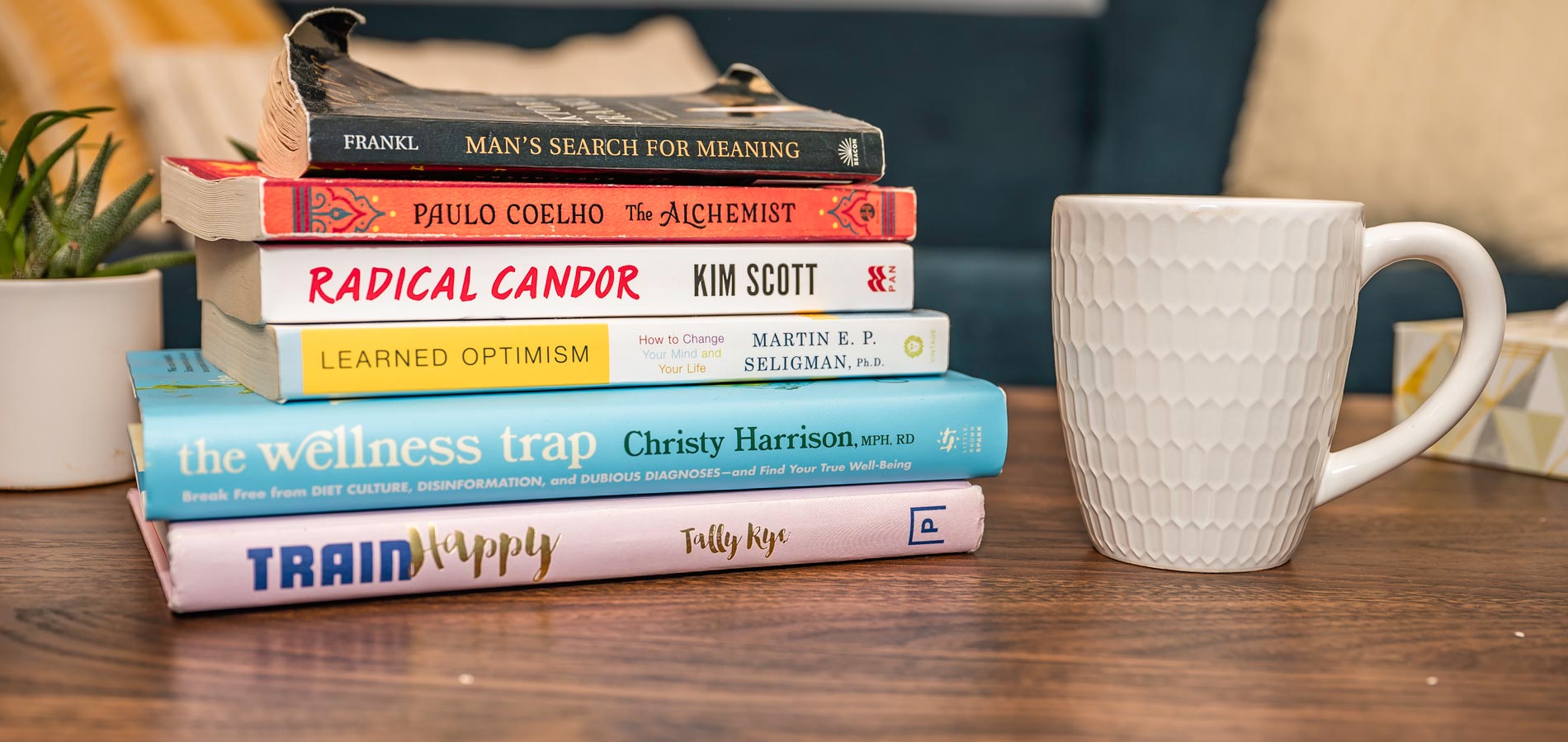Books and coffee