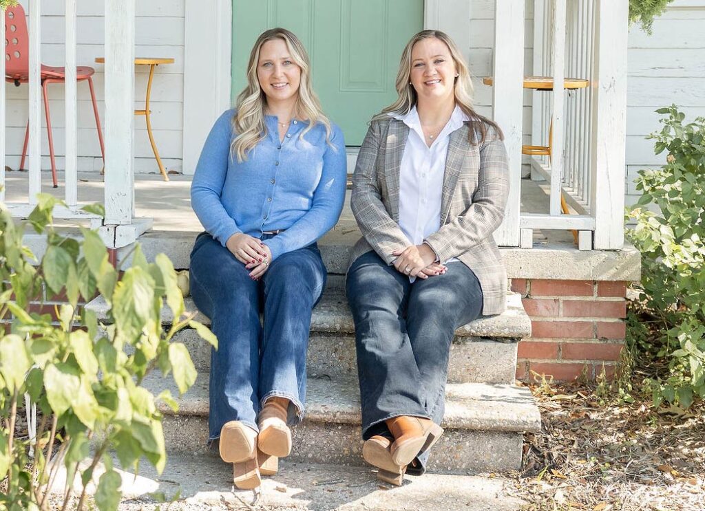 Amanda and Kelsey at Charleston office